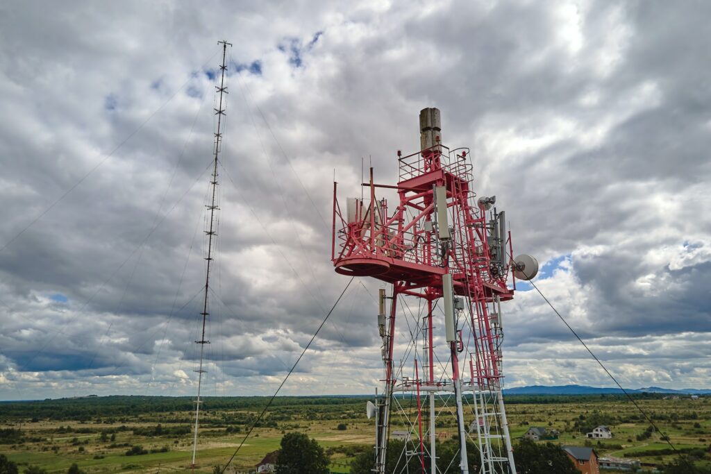 Investissement des zones de télécommunication